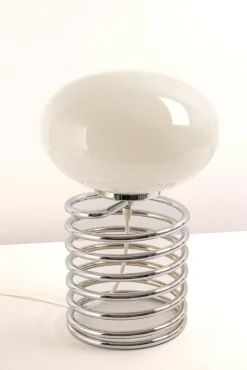 Hot Pamono Stunning Design Spiral Table Lamp in the Style of Ingo Maurer, 1970s