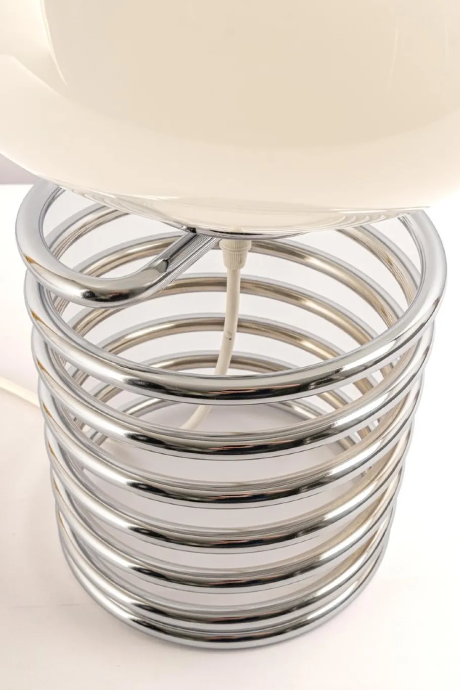 Hot Pamono Stunning Design Spiral Table Lamp in the Style of Ingo Maurer, 1970s
