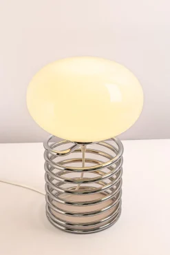 Hot Pamono Stunning Design Spiral Table Lamp in the Style of Ingo Maurer, 1970s