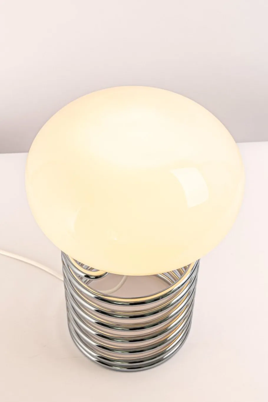 Hot Pamono Stunning Design Spiral Table Lamp in the Style of Ingo Maurer, 1970s