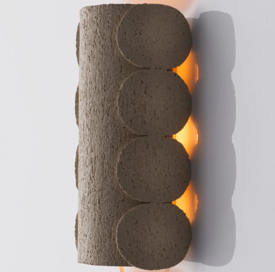 Best Pamono Summer Ceramic Wall Lamp by Katia Langeard