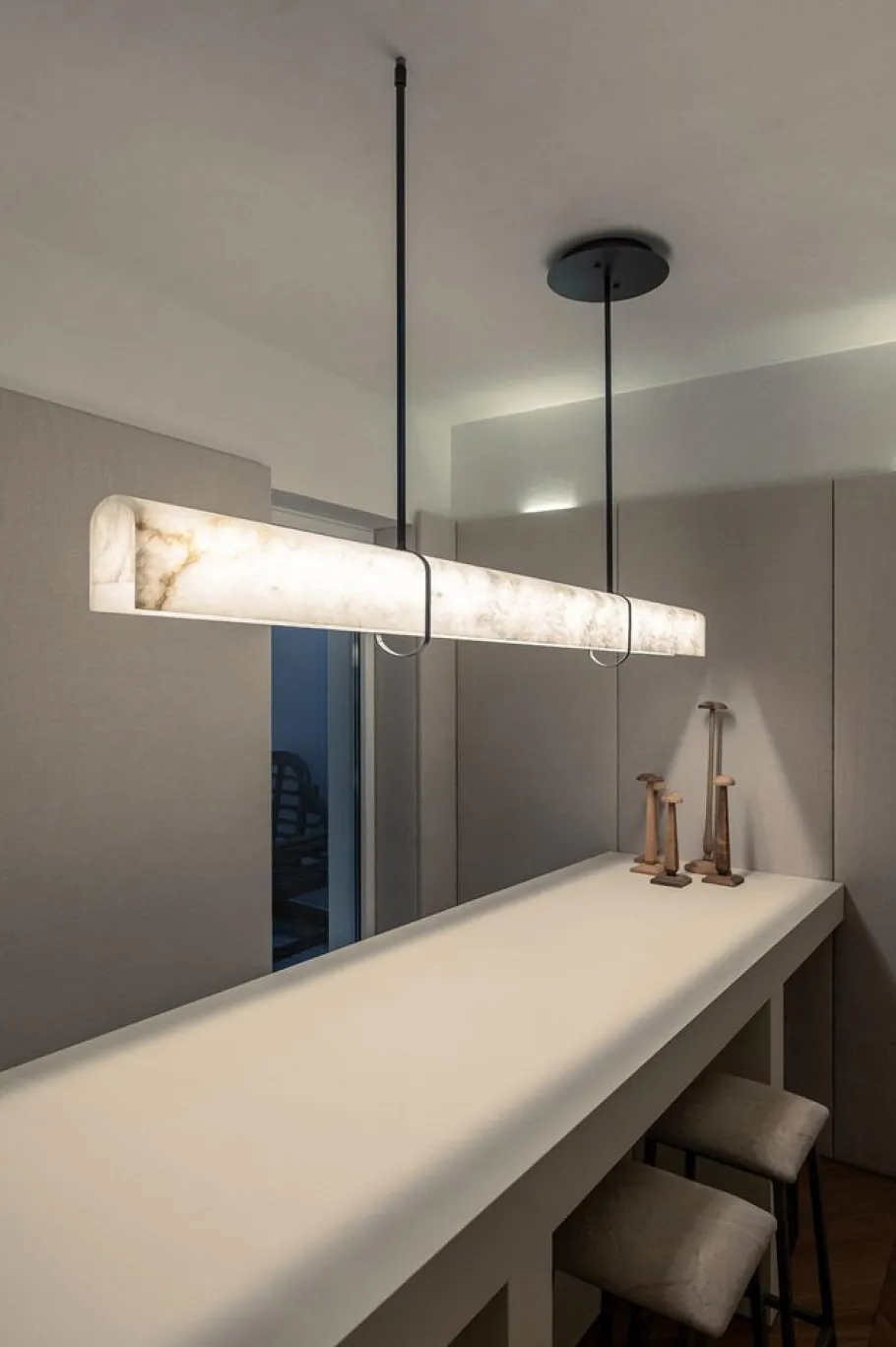 New Pamono Super Loft Pendant by United Alabaster