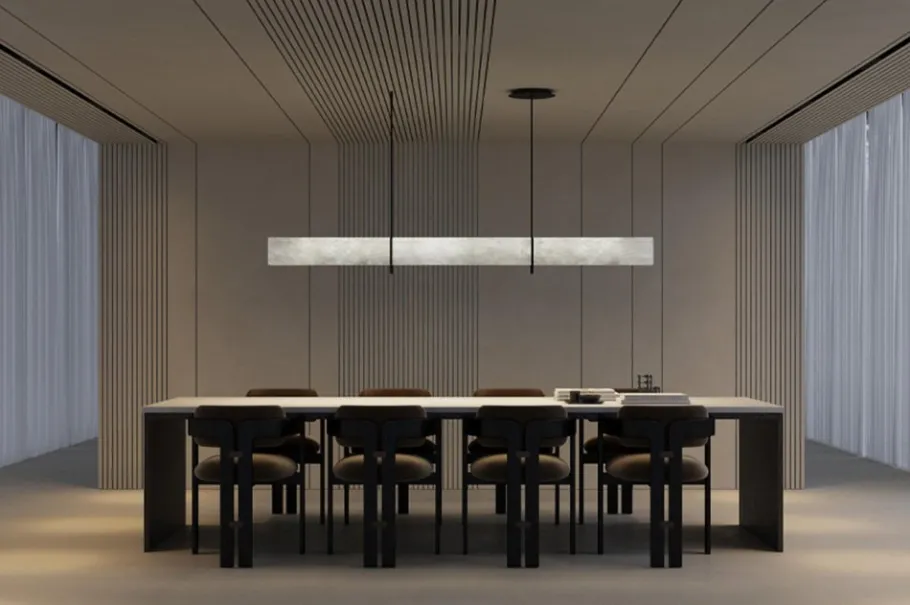 New Pamono Super Loft Pendant by United Alabaster