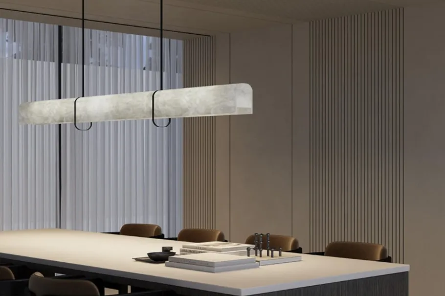 New Pamono Super Loft Pendant by United Alabaster