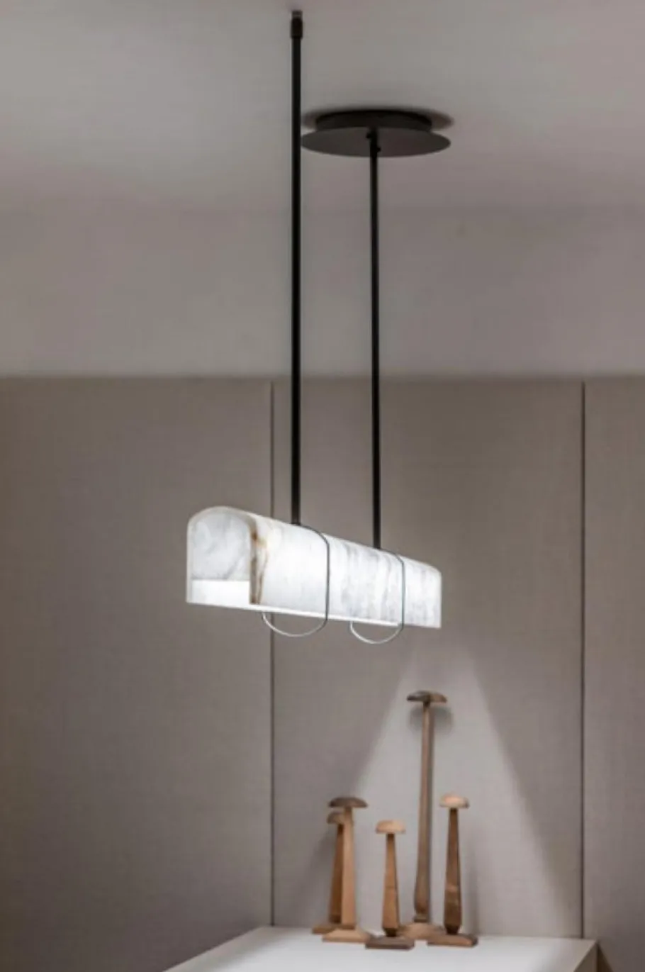 New Pamono Super Loft Pendant by United Alabaster