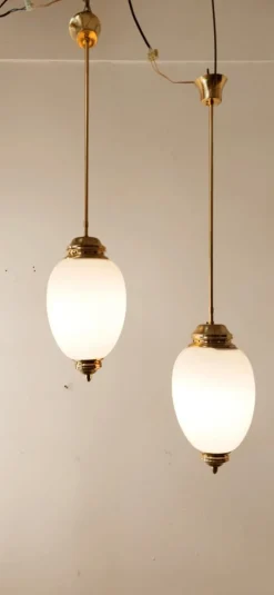 Best Pamono Suspension Lamp by Luigi Caccia Dominioni