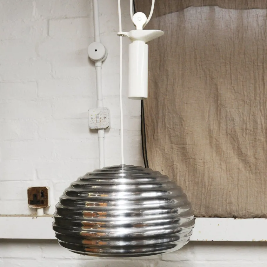 Sale Pamono Suspension Light with Counterweight attributed to Achille & Pier Giacomo Castiglioni for Flos, 1960s