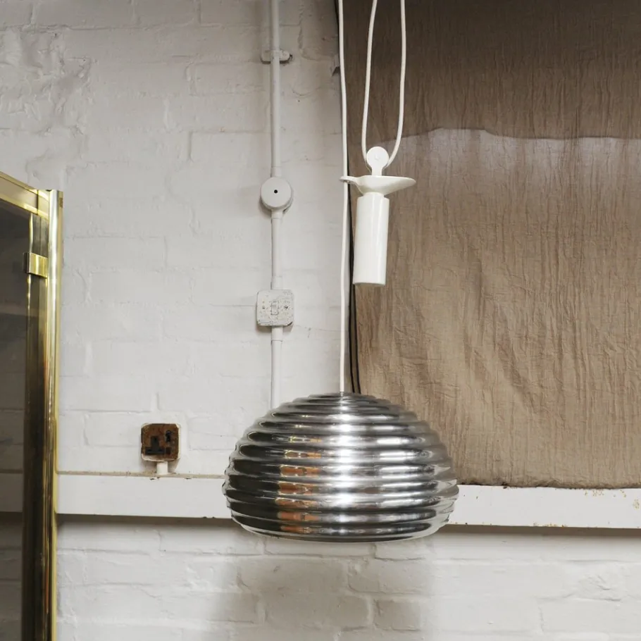 Sale Pamono Suspension Light with Counterweight attributed to Achille & Pier Giacomo Castiglioni for Flos, 1960s