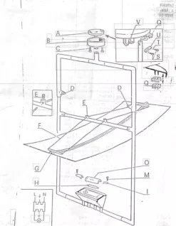 Sale Pamono Suspension Zéphyr by Mario Botta for Artemide, 1980