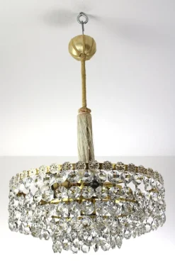 Sale Pamono Swarovski Crystal Chandelier, 1960s