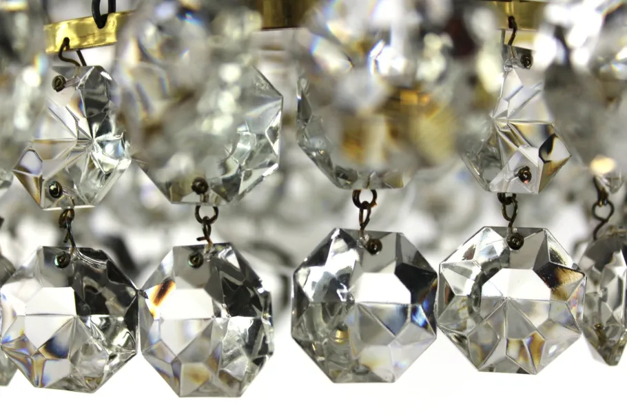 Sale Pamono Swarovski Crystal Chandelier, 1960s