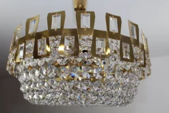 New Pamono Swarovski Crystal Chandelier from Maderna, 1950s