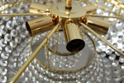 New Pamono Swarovski Crystal Chandelier from Maderna, 1950s