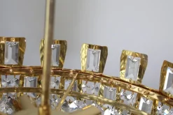 New Pamono Swarovski Crystal Chandelier from Maderna, 1950s