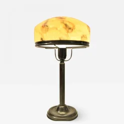 Clearance Pamono Swedish Art Deco Grace Period Table Lamp by Karlskrona Lampfabrik, Sweden