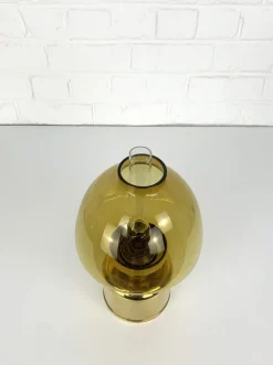 Outlet Pamono Swedish brass Oil Light by Hans-Agne Jakobsson for AB Markaryd, 1960s