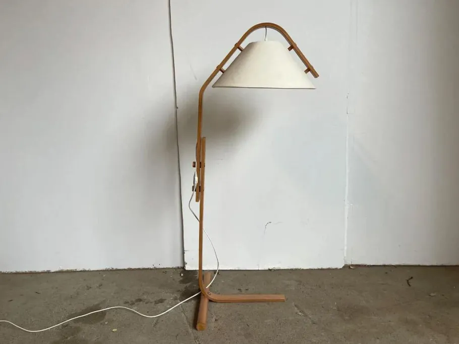 New Pamono Swedish Floor Lamp by Jan Wickelgren, 1950s