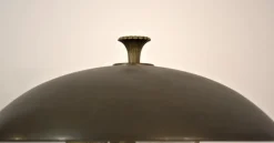 Discount Pamono Swedish Grace Brass Table Lamp by Harald Notini for Böhlmarks, Sweden