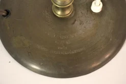 Discount Pamono Swedish Grace Brass Table Lamp by Harald Notini for Böhlmarks, Sweden