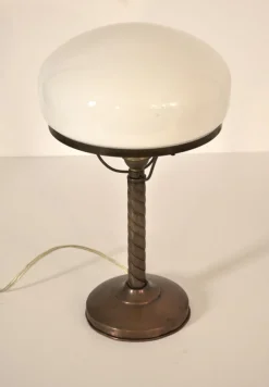 Best Pamono Swedish Grace Copper Table Lamp by Harald Notini for Böhlmarks Lampfabrik Stockholm