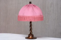 Pamono Swedish Hammered Copper Table Lamp by Harald Notini for Böhlmarks, 1920s