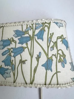 Discount Pamono Swedish Handmade Textile Wall Lamp in the style of William Morris Style, 1960s