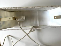 Discount Pamono Swedish Handmade Textile Wall Lamp in the style of William Morris Style, 1960s