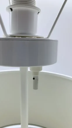 Hot Pamono Swedish Kulla White Table Lamp from Ikea, 1990s