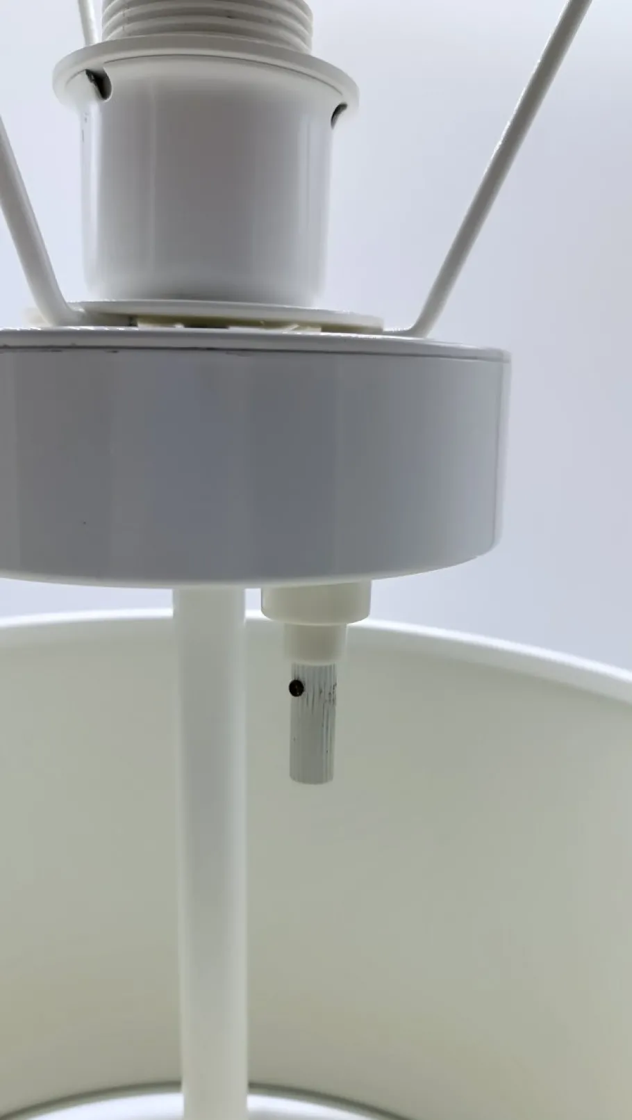 Hot Pamono Swedish Kulla White Table Lamp from Ikea, 1990s