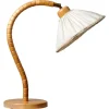 Pamono Swedish Modern Birch Table Lamp from Markslöjd Kinna, 1960s