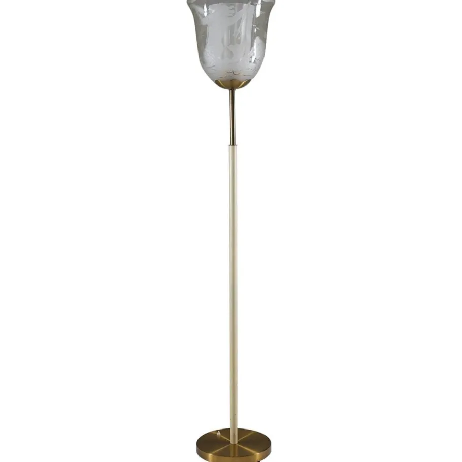 Sale Pamono Swedish Modern Floor Lamp attributed to Bo Notini for Glössner, 1940s
