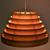 Clearance Pamono Swedish Pine Pendant Lamp Ellysett Model T454 by Hans-Agne Jakobsson