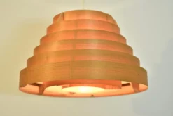 Clearance Pamono Swedish Pine Pendant Lamp Ellysett Model T454 by Hans-Agne Jakobsson