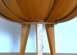 Sale Pamono Swedish Pine Veneer Table Lamps by Hans-Agne Jakobsson for Ellysett, 1960s, Set of 2