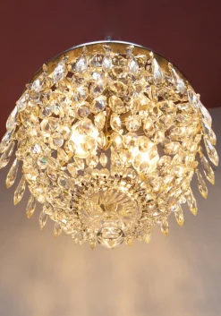 New Pamono Swedish Silvered Bronze Chandelier, 1920s