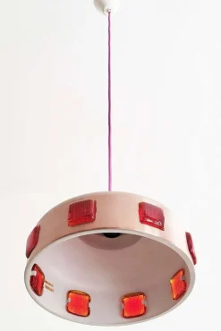 Discount Pamono Swedish Space Age Pendant Light attributed to Erik Höglund, 1960s