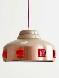 Discount Pamono Swedish Space Age Pendant Light attributed to Erik Höglund, 1960s
