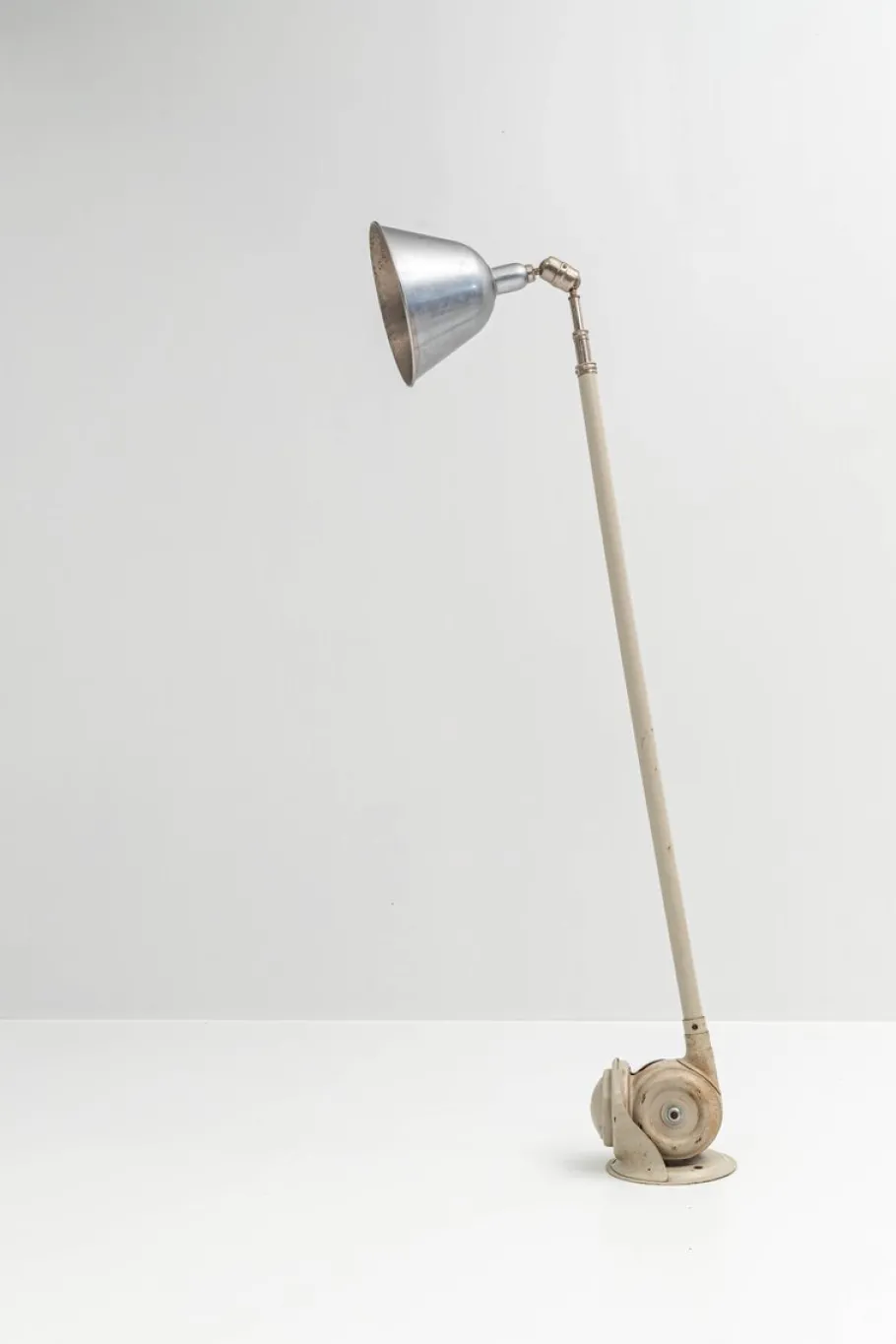 Hot Pamono Swedish Triplex Lamp with Metal Shade by Johan Petterson, 1930s