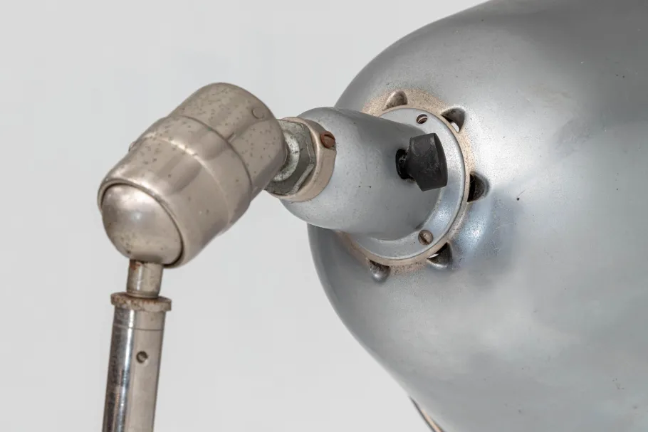 Hot Pamono Swedish Triplex Lamp with Metal Shade by Johan Petterson, 1930s