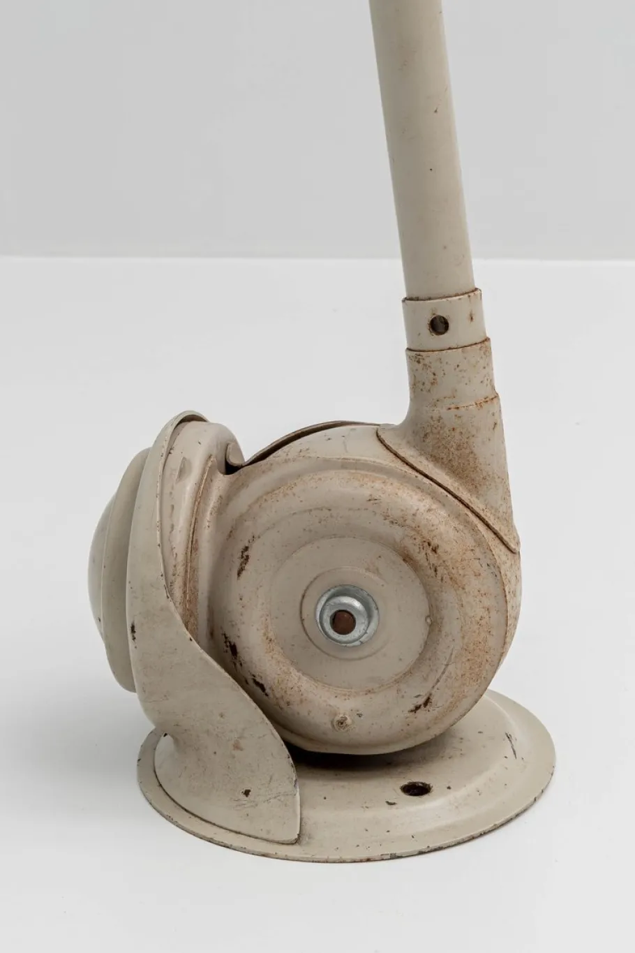 Hot Pamono Swedish Triplex Lamp with Metal Shade by Johan Petterson, 1930s