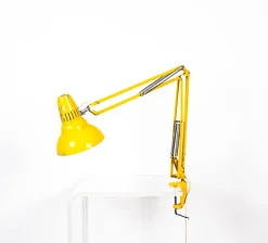 New Pamono Swedish Yellow Table Lamp by Luxo, 1970s