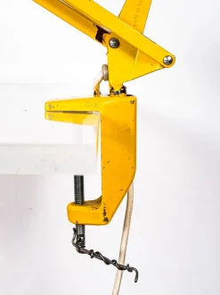 New Pamono Swedish Yellow Table Lamp by Luxo, 1970s