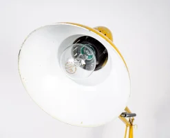 New Pamono Swedish Yellow Table Lamp by Luxo, 1970s