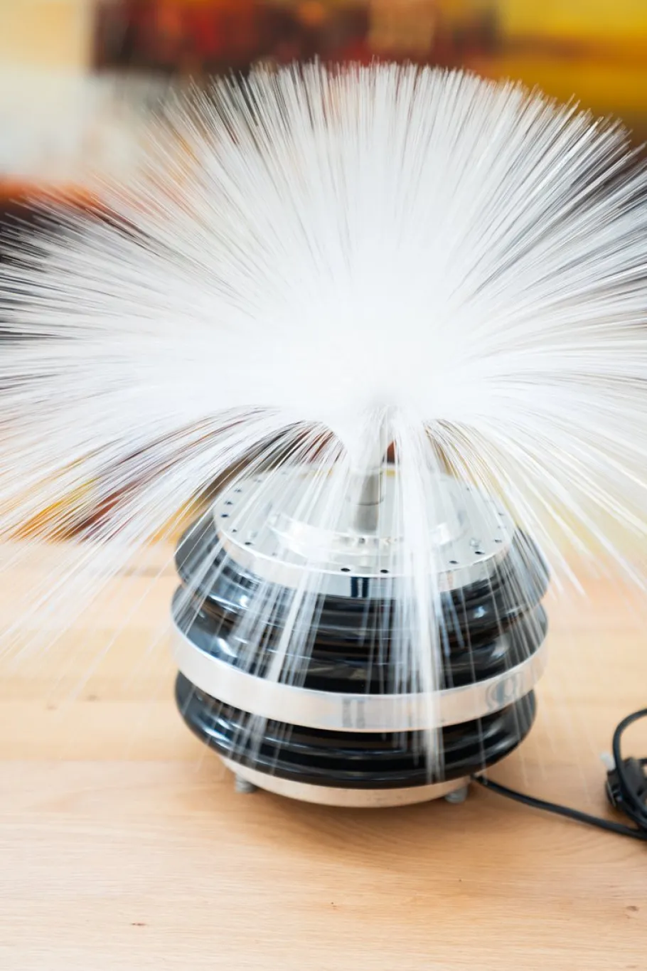 New Pamono Swivel Fiber Lamp, 1970s