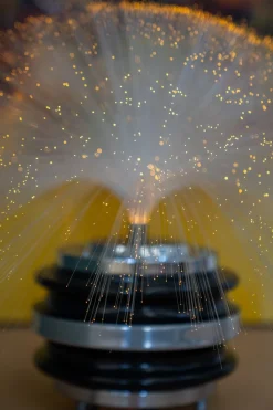 New Pamono Swivel Fiber Lamp, 1970s