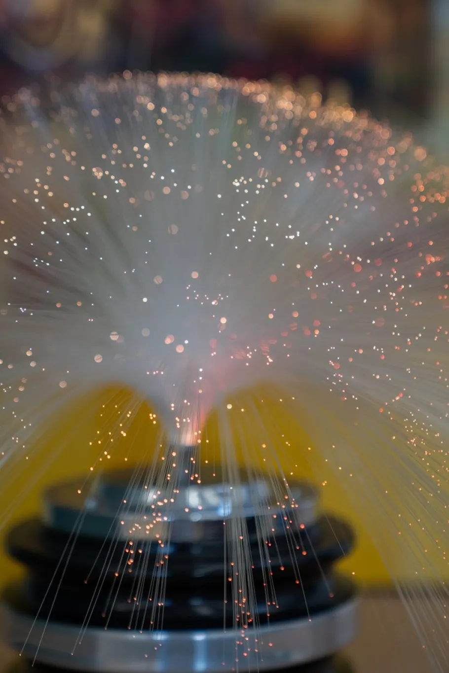 New Pamono Swivel Fiber Lamp, 1970s