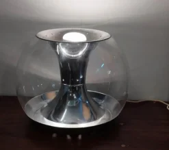 Discount Pamono T417 Table Lamp from Luci Italia, 1970s