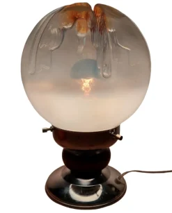 Discount Pamono Table Lamp attributed to Toni Zuccheri for Mazzega, Italy, 1970s