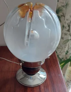 Discount Pamono Table Lamp attributed to Toni Zuccheri for Mazzega, Italy, 1970s