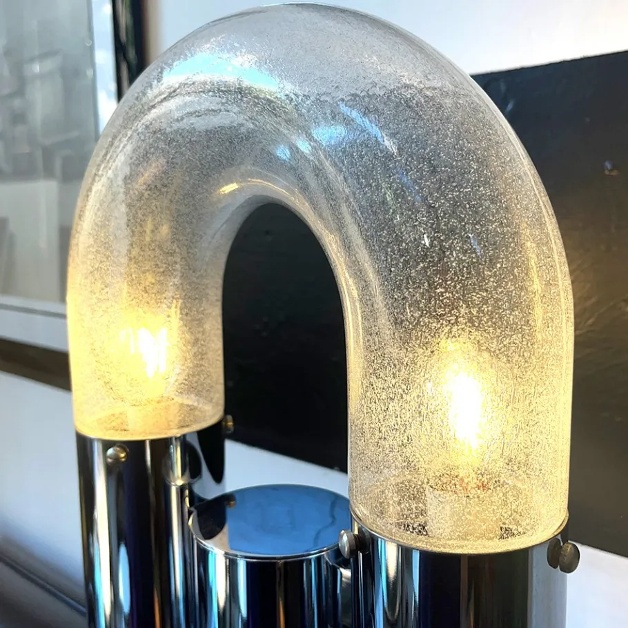 Clearance Pamono Table Lamp attributed to Aldo Nason for Mazzega, Italy, 1960s